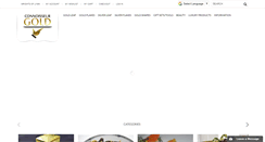 Desktop Screenshot of ediblegold.co.uk